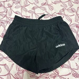 adidas Black Women's Lightweight Athletic Shorts